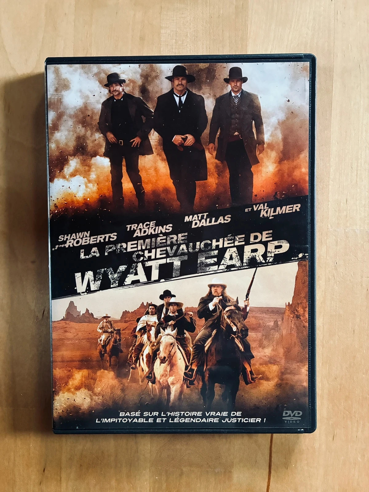 DVD La première chevauchée de Wyatt Earp.